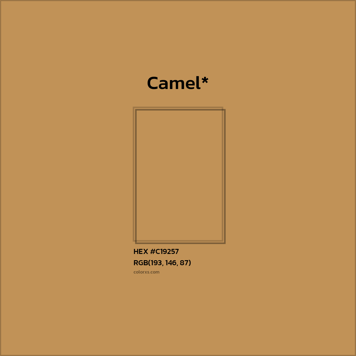HEX #C19257 Color Name, Color Code, Palettes, Similar Paints, Images