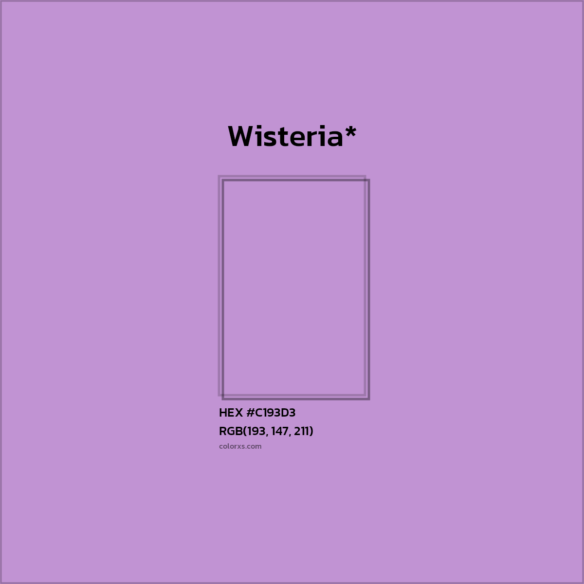 HEX #C193D3 Color Name, Color Code, Palettes, Similar Paints, Images
