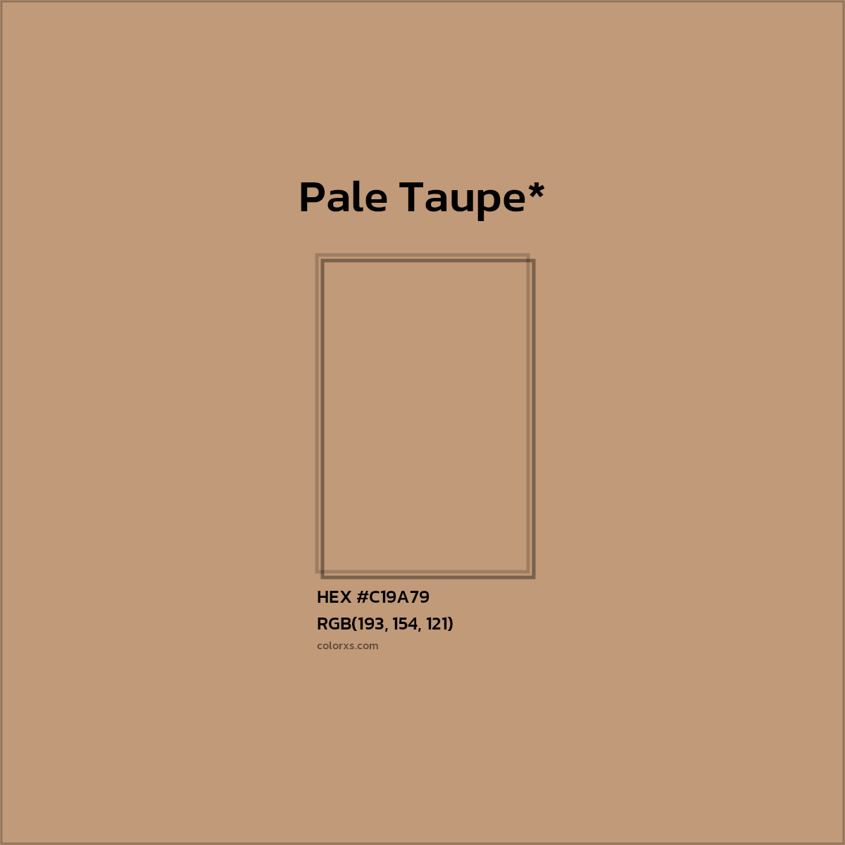 HEX #C19A79 Color Name, Color Code, Palettes, Similar Paints, Images