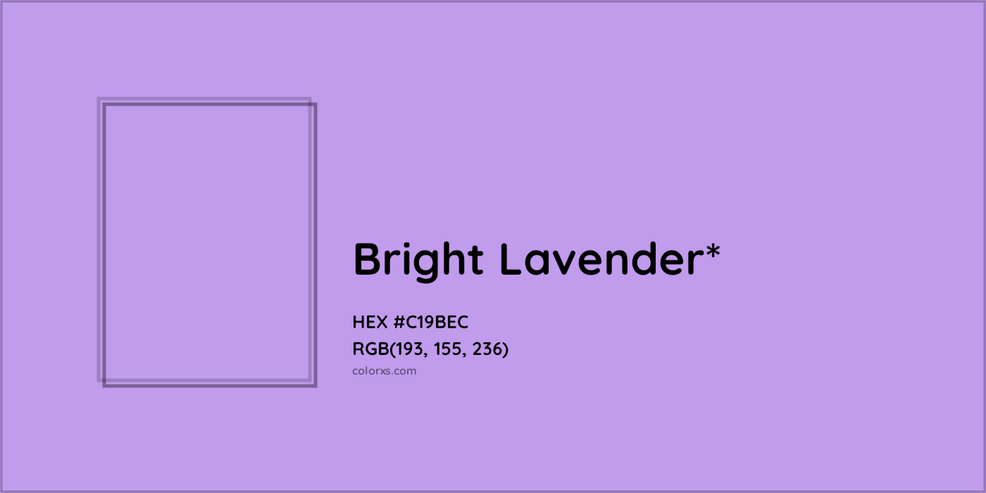HEX #C19BEC Color Name, Color Code, Palettes, Similar Paints, Images