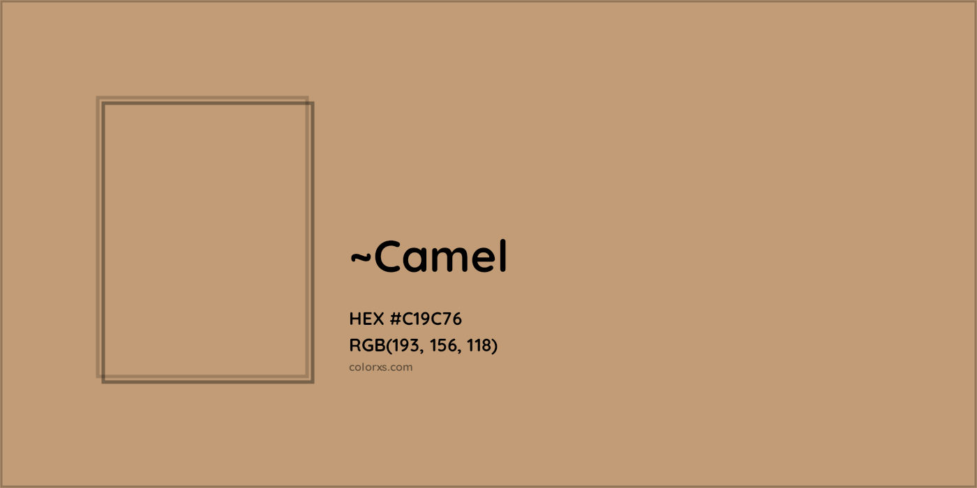 HEX #C19C76 Color Name, Color Code, Palettes, Similar Paints, Images