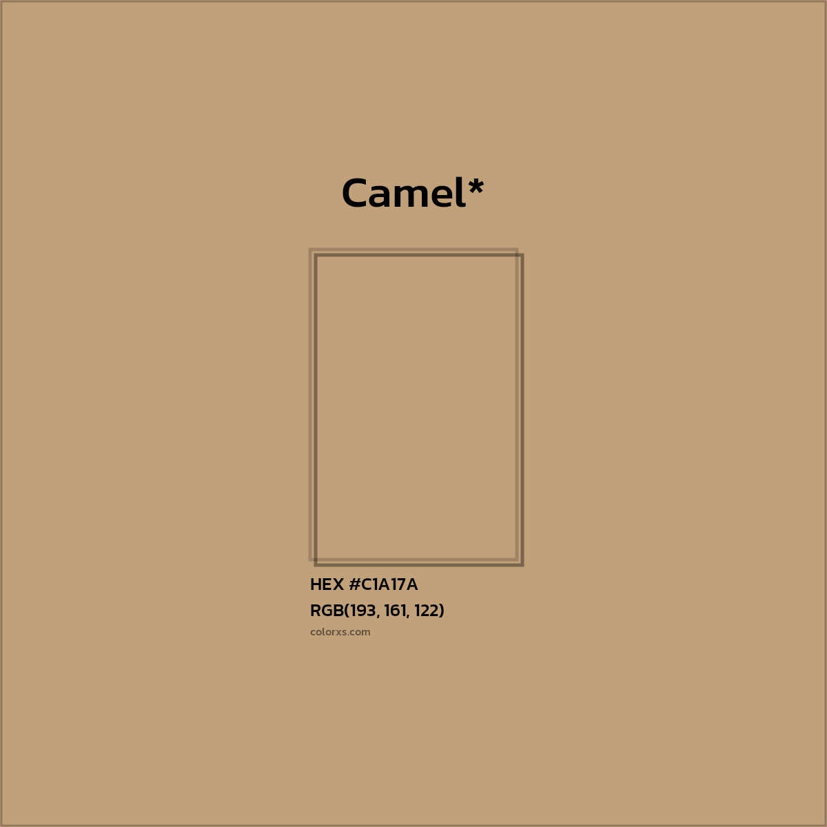 HEX #C1A17A Color Name, Color Code, Palettes, Similar Paints, Images