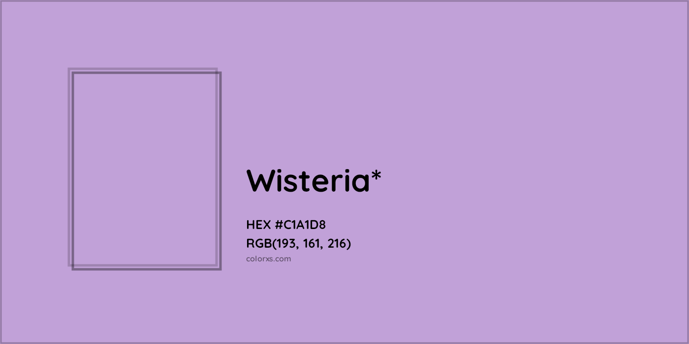 HEX #C1A1D8 Color Name, Color Code, Palettes, Similar Paints, Images