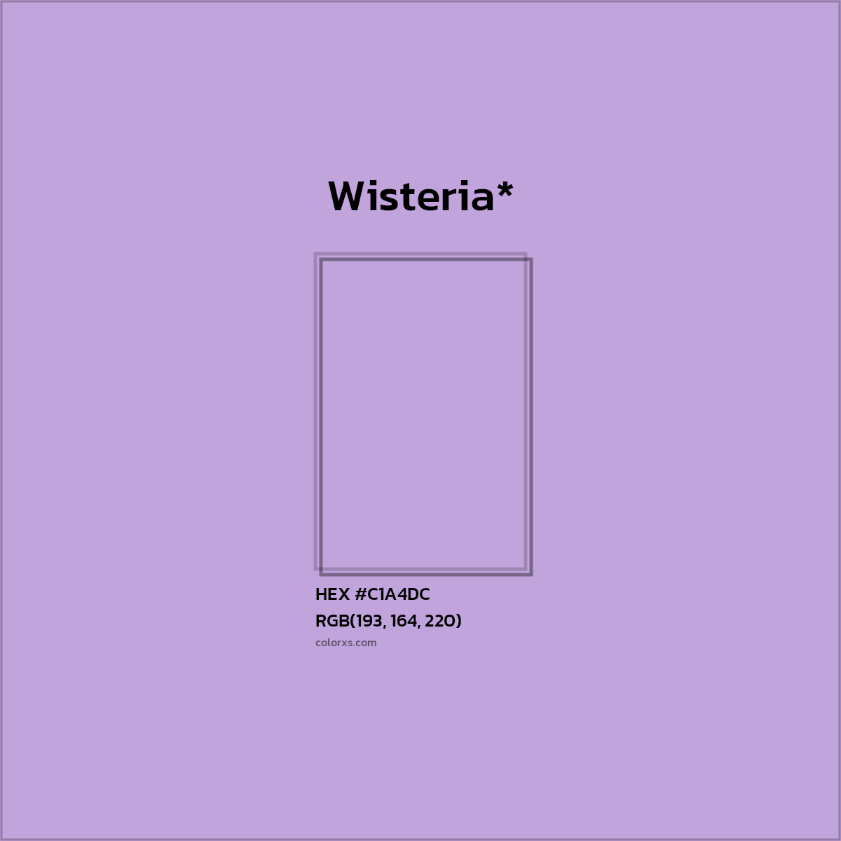 HEX #C1A4DC Color Name, Color Code, Palettes, Similar Paints, Images