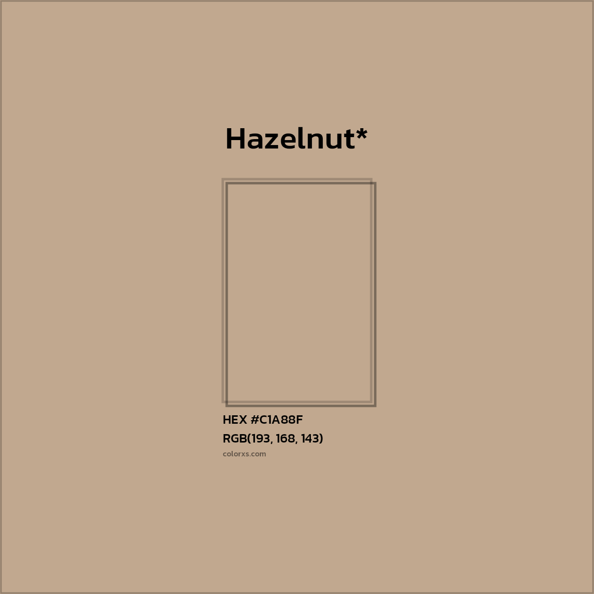 HEX #C1A88F Color Name, Color Code, Palettes, Similar Paints, Images
