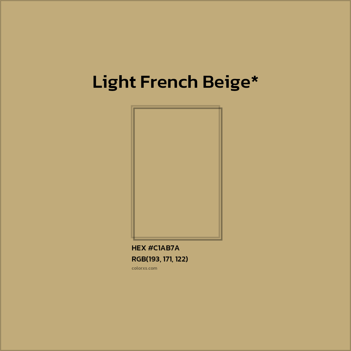 HEX #C1AB7A Color Name, Color Code, Palettes, Similar Paints, Images