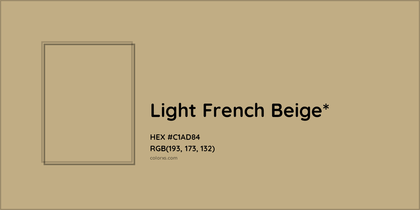 HEX #C1AD84 Color Name, Color Code, Palettes, Similar Paints, Images
