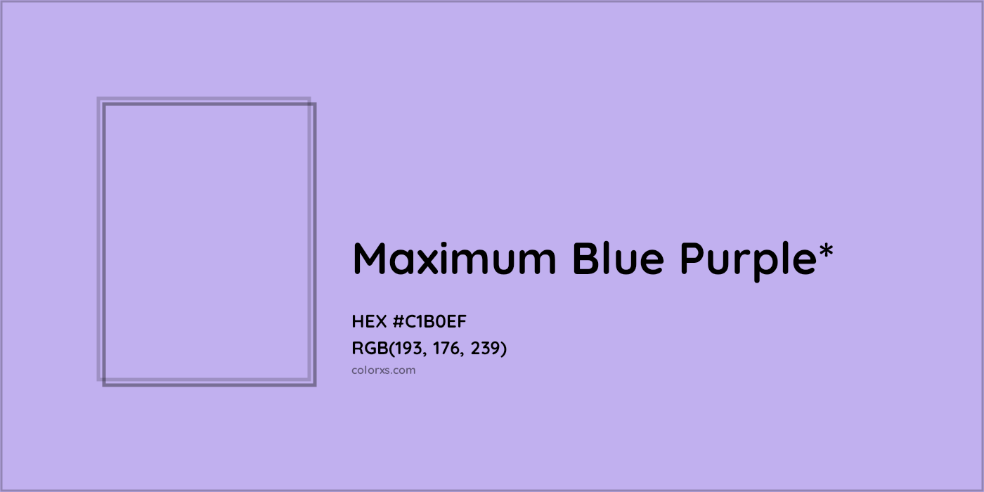 HEX #C1B0EF Color Name, Color Code, Palettes, Similar Paints, Images