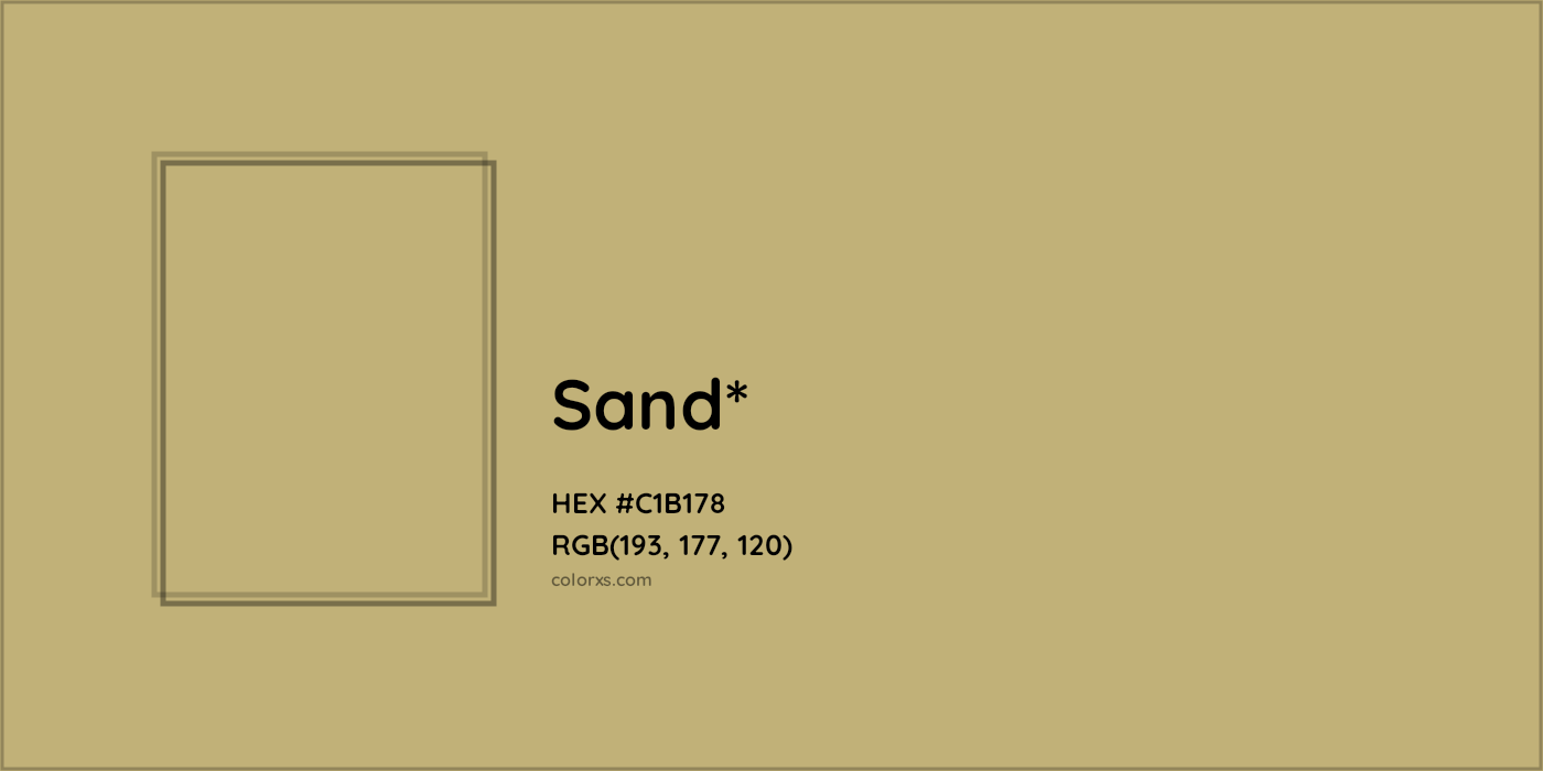 HEX #C1B178 Color Name, Color Code, Palettes, Similar Paints, Images