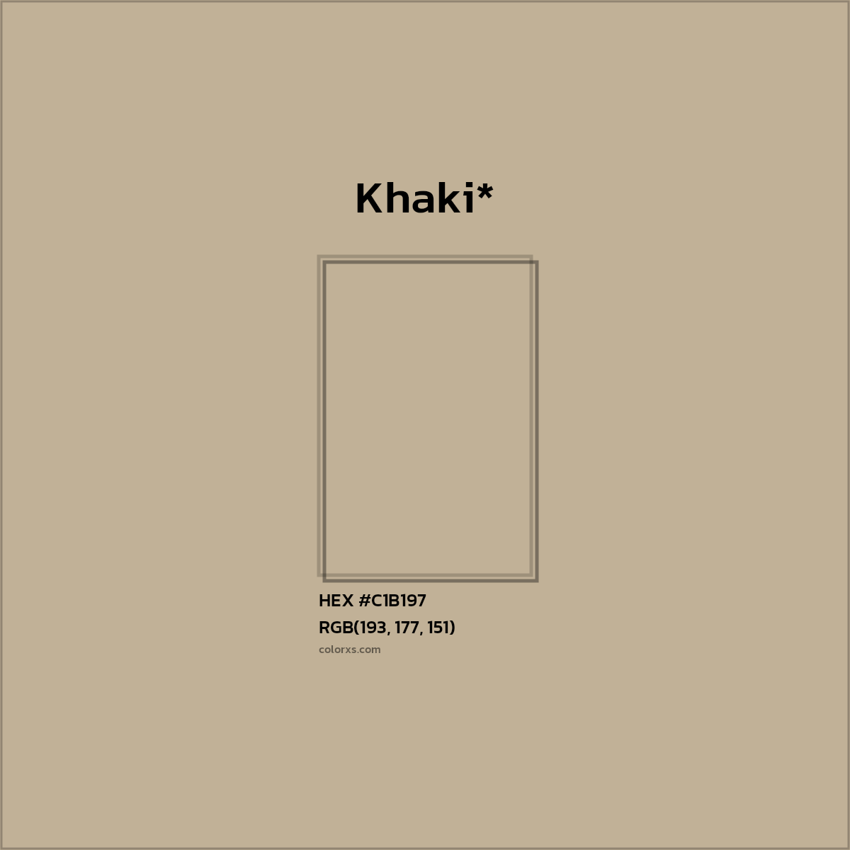 HEX #C1B197 Color Name, Color Code, Palettes, Similar Paints, Images