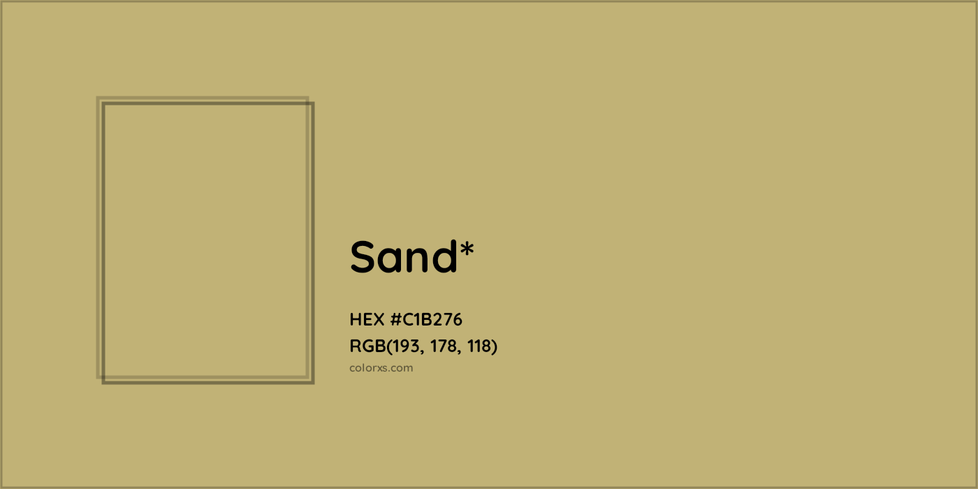 HEX #C1B276 Color Name, Color Code, Palettes, Similar Paints, Images
