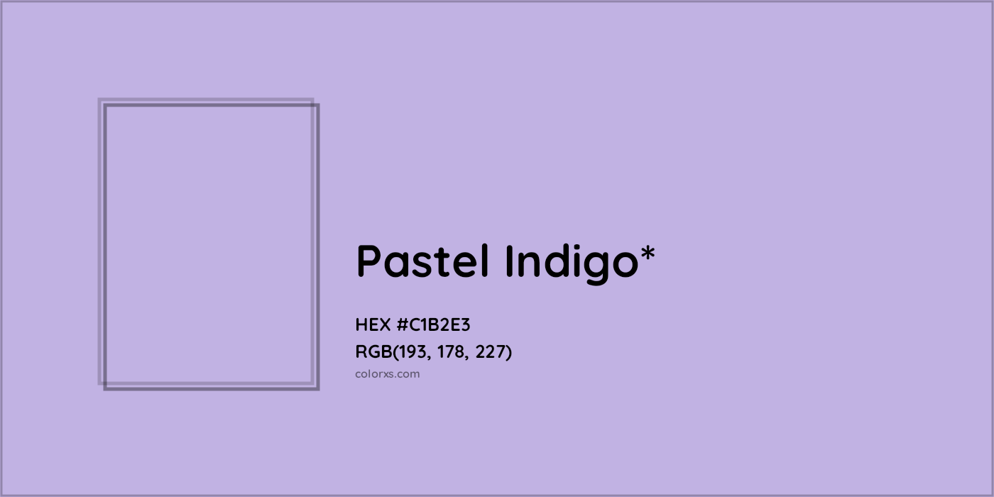HEX #C1B2E3 Color Name, Color Code, Palettes, Similar Paints, Images