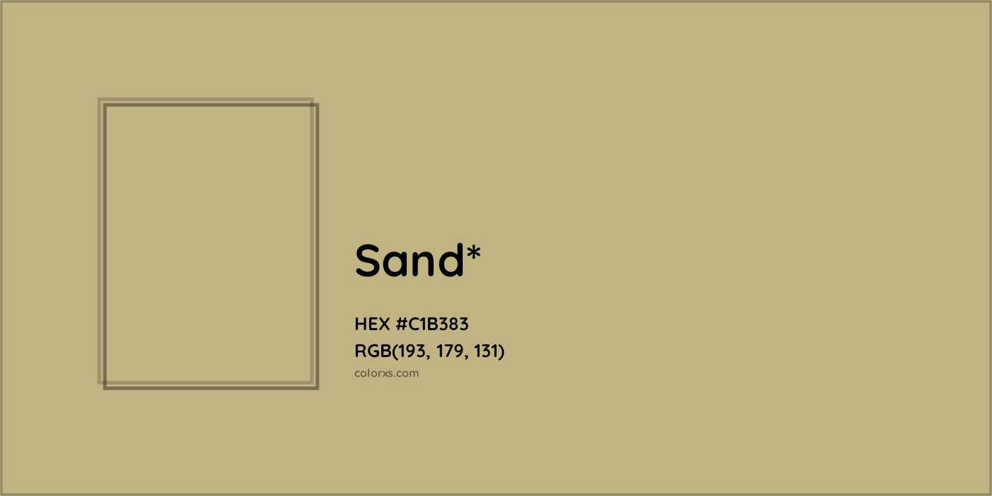 HEX #C1B383 Color Name, Color Code, Palettes, Similar Paints, Images