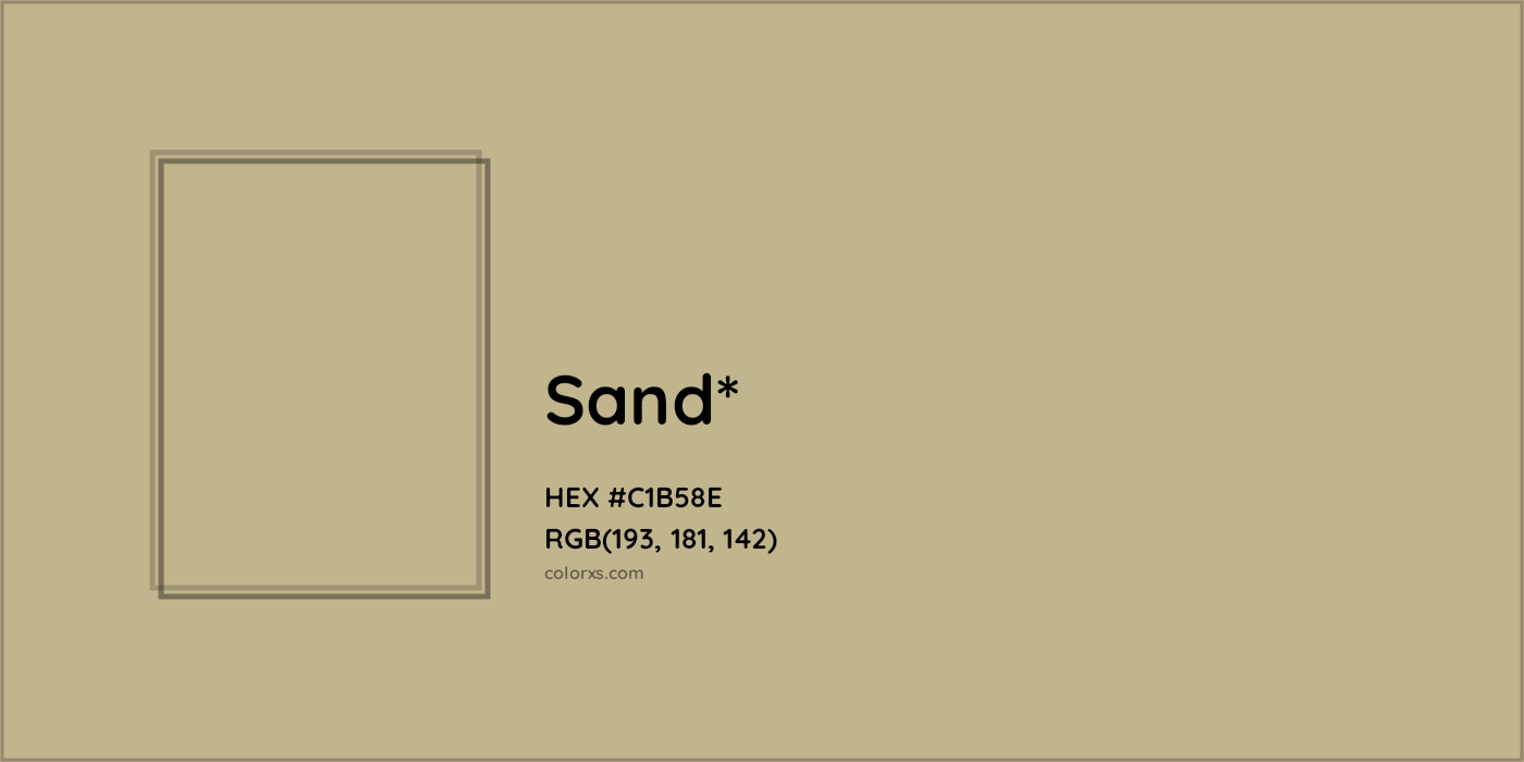 HEX #C1B58E Color Name, Color Code, Palettes, Similar Paints, Images