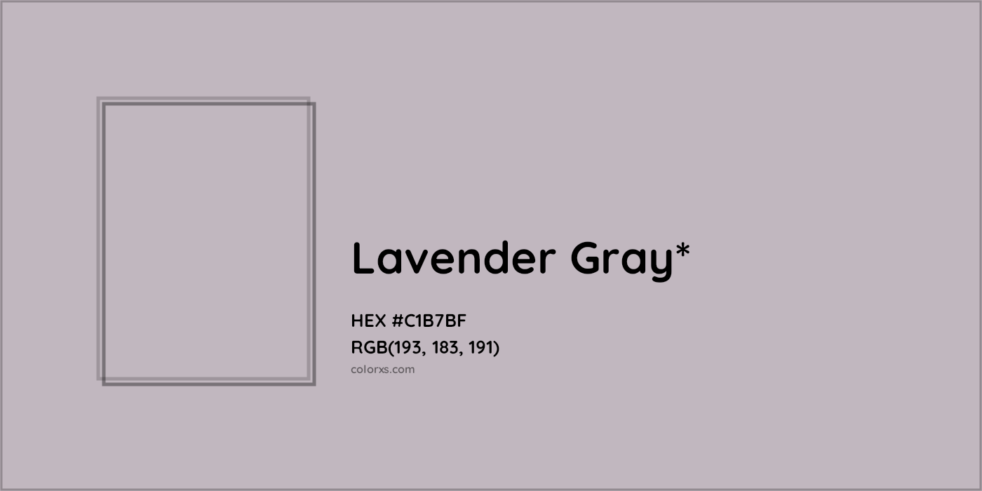 HEX #C1B7BF Color Name, Color Code, Palettes, Similar Paints, Images