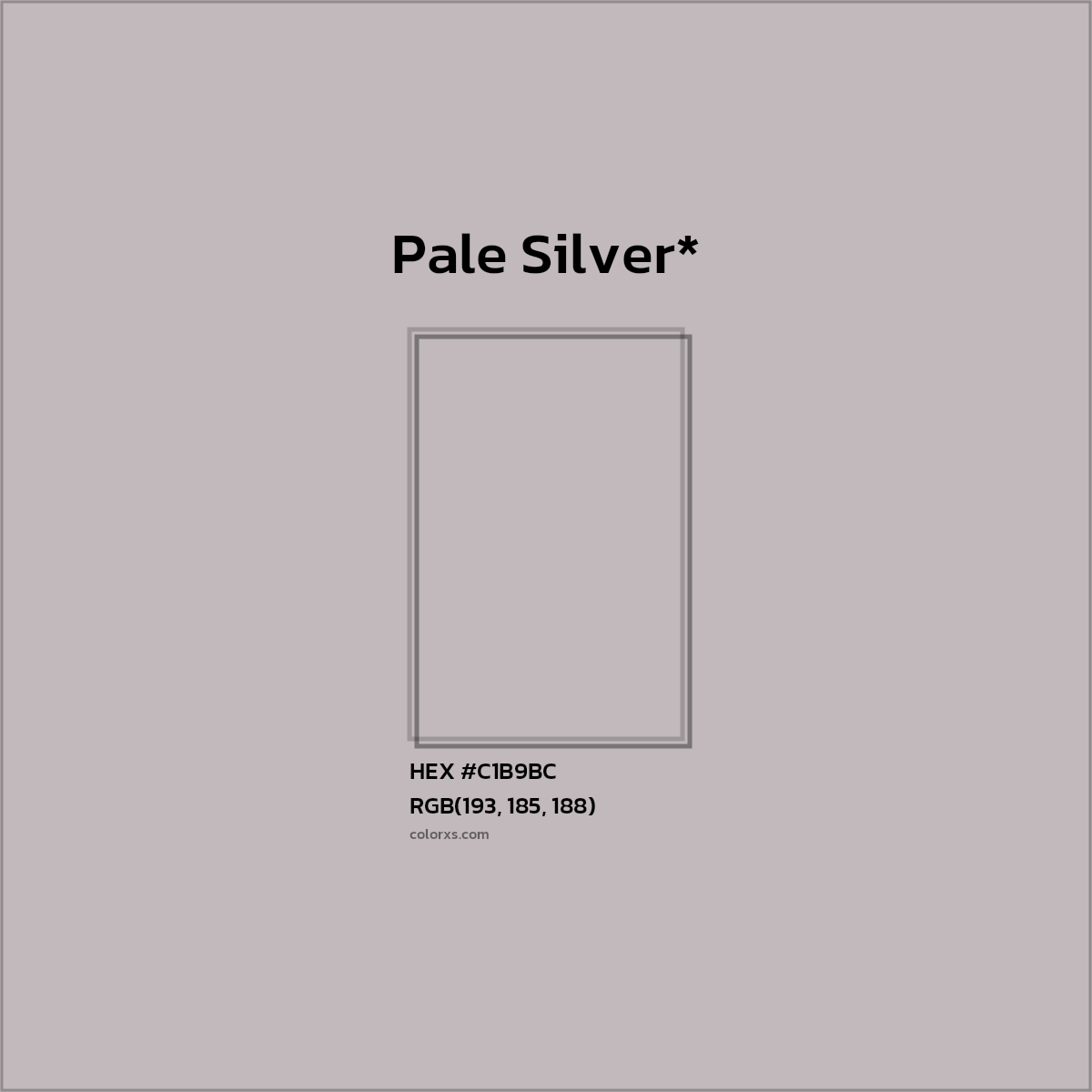 HEX #C1B9BC Color Name, Color Code, Palettes, Similar Paints, Images