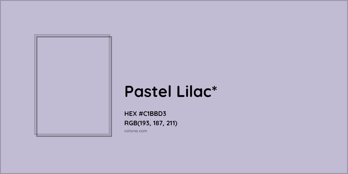 HEX #C1BBD3 Color Name, Color Code, Palettes, Similar Paints, Images