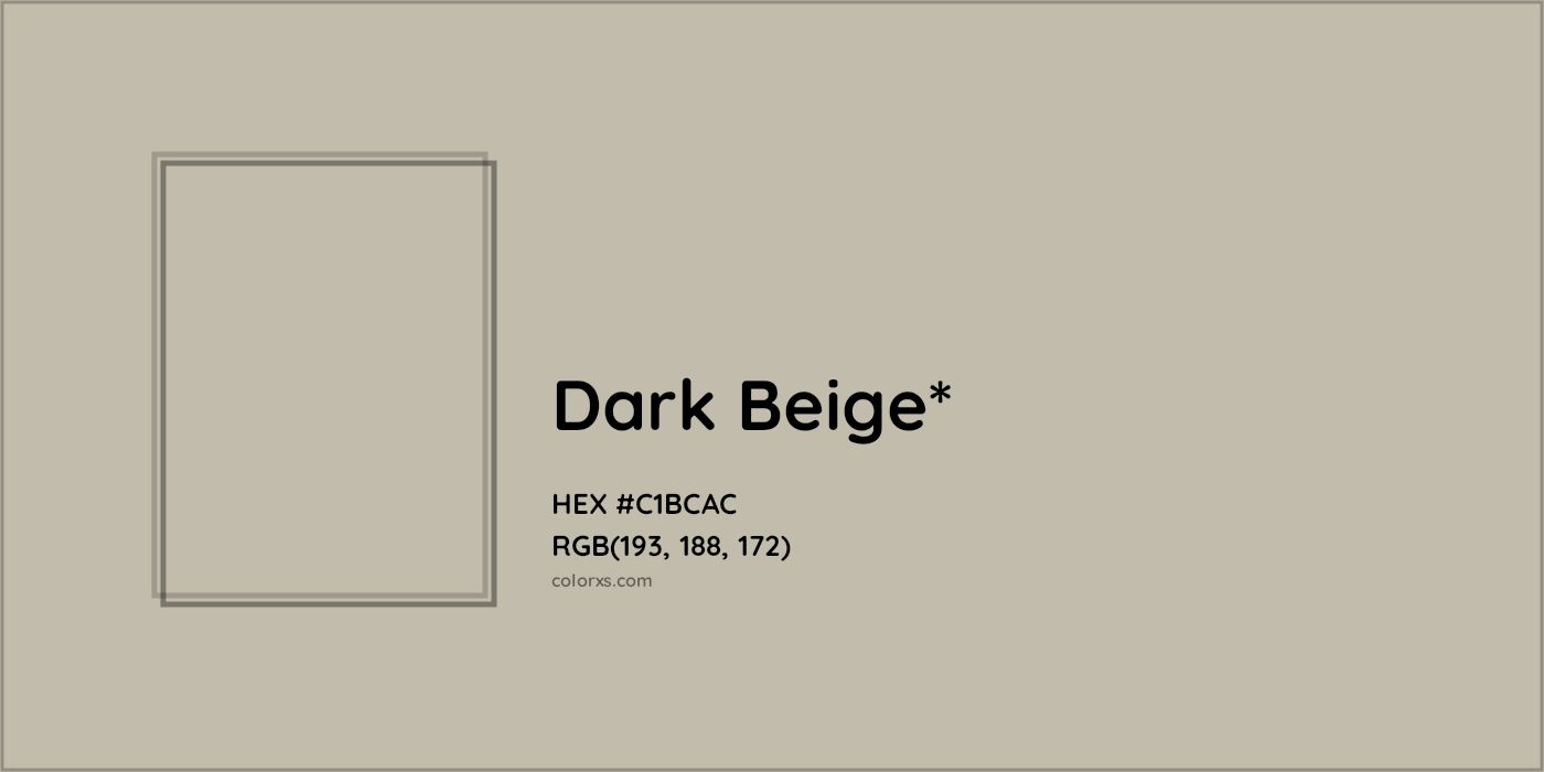 HEX #C1BCAC Color Name, Color Code, Palettes, Similar Paints, Images