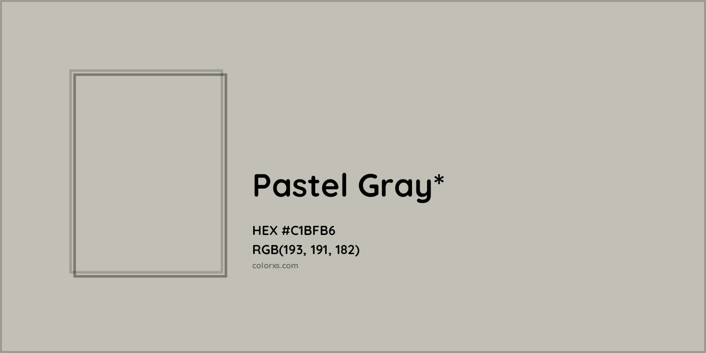 HEX #C1BFB6 Color Name, Color Code, Palettes, Similar Paints, Images