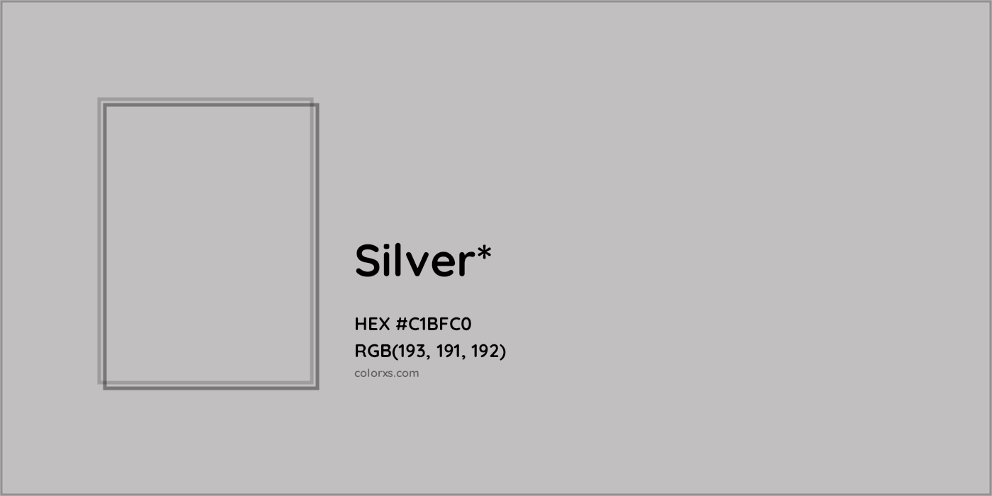 HEX #C1BFC0 Color Name, Color Code, Palettes, Similar Paints, Images