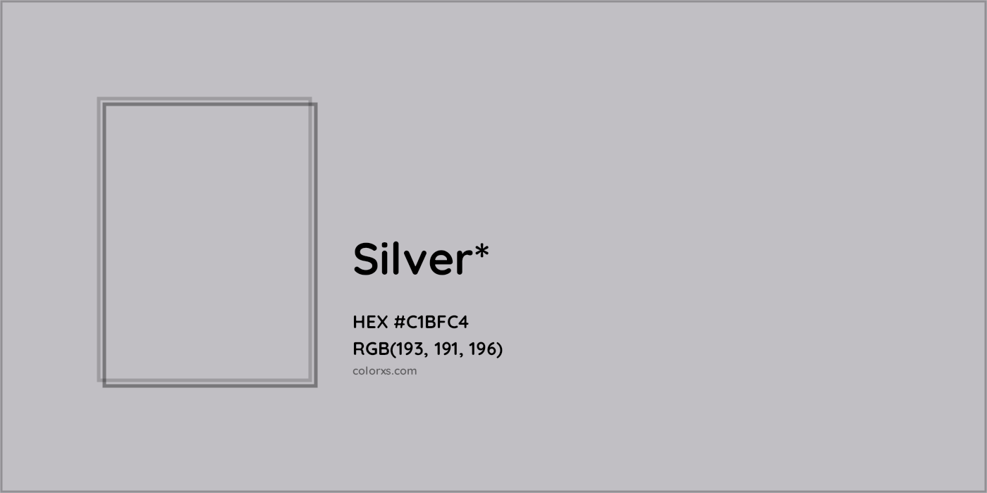 HEX #C1BFC4 Color Name, Color Code, Palettes, Similar Paints, Images