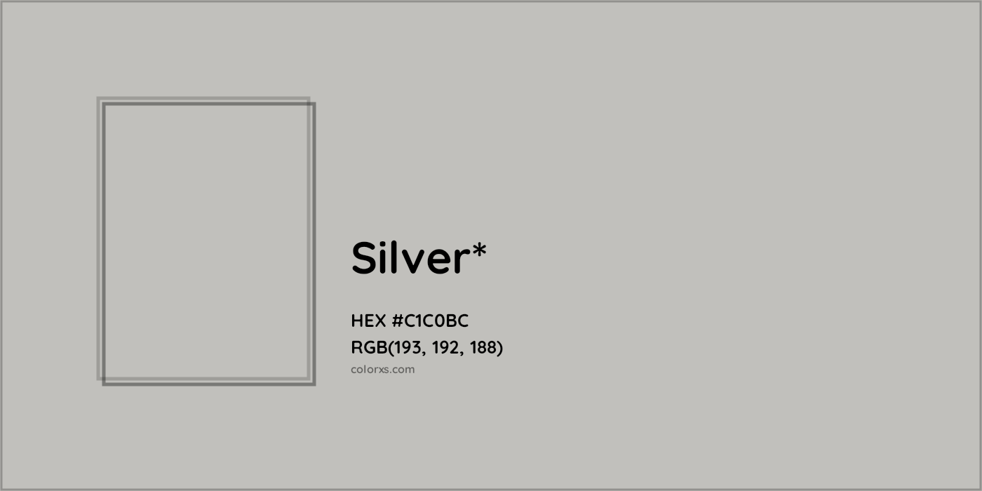 HEX #C1C0BC Color Name, Color Code, Palettes, Similar Paints, Images