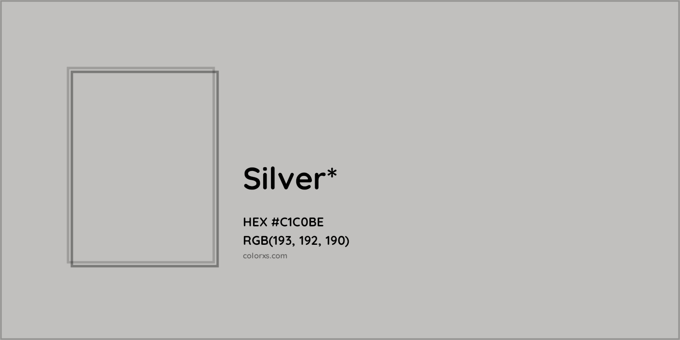 HEX #C1C0BE Color Name, Color Code, Palettes, Similar Paints, Images