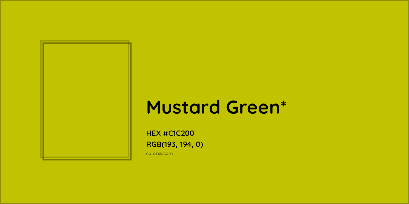 HEX #C1C200 Color Name, Color Code, Palettes, Similar Paints, Images