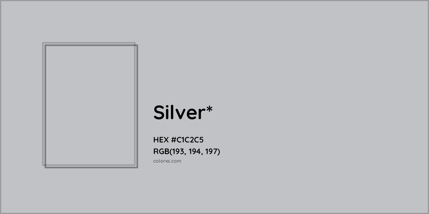 HEX #C1C2C5 Color Name, Color Code, Palettes, Similar Paints, Images