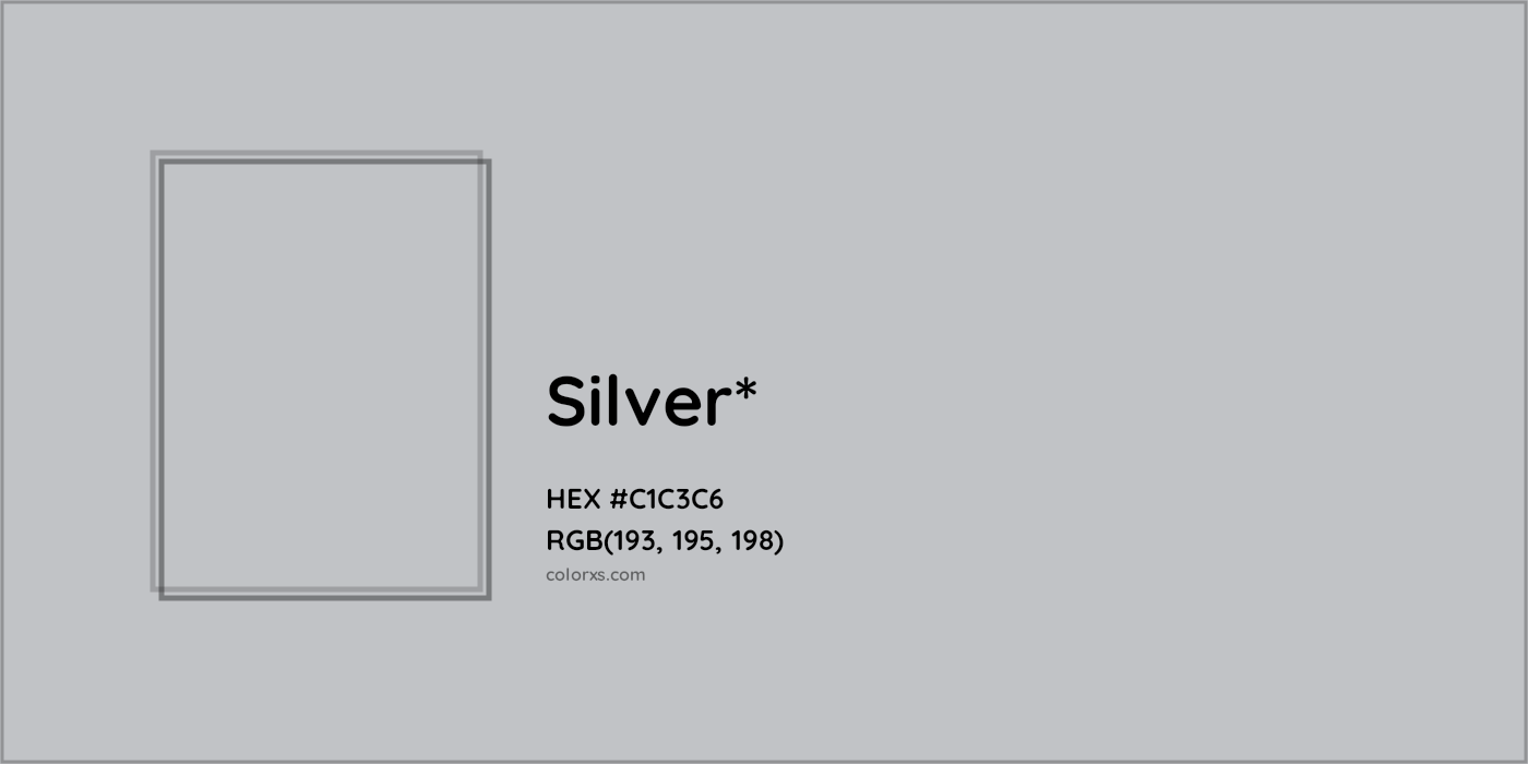 HEX #C1C3C6 Color Name, Color Code, Palettes, Similar Paints, Images