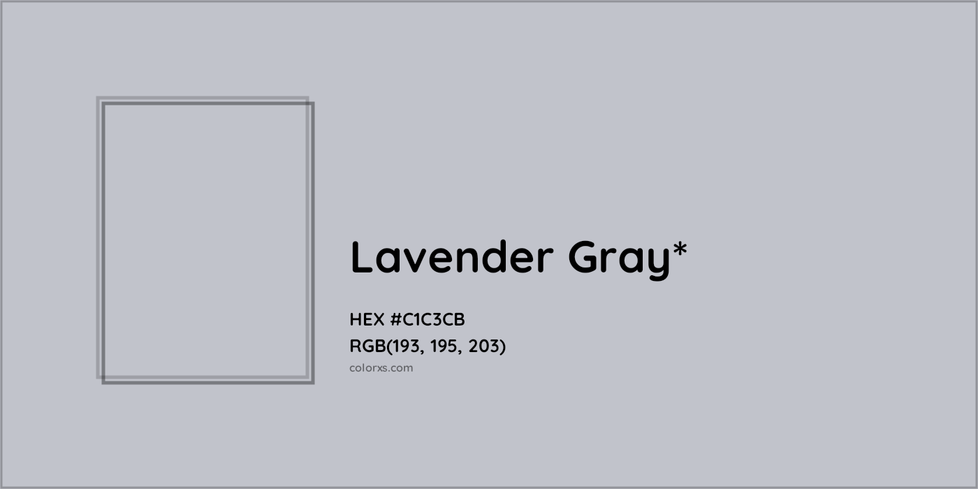 HEX #C1C3CB Color Name, Color Code, Palettes, Similar Paints, Images