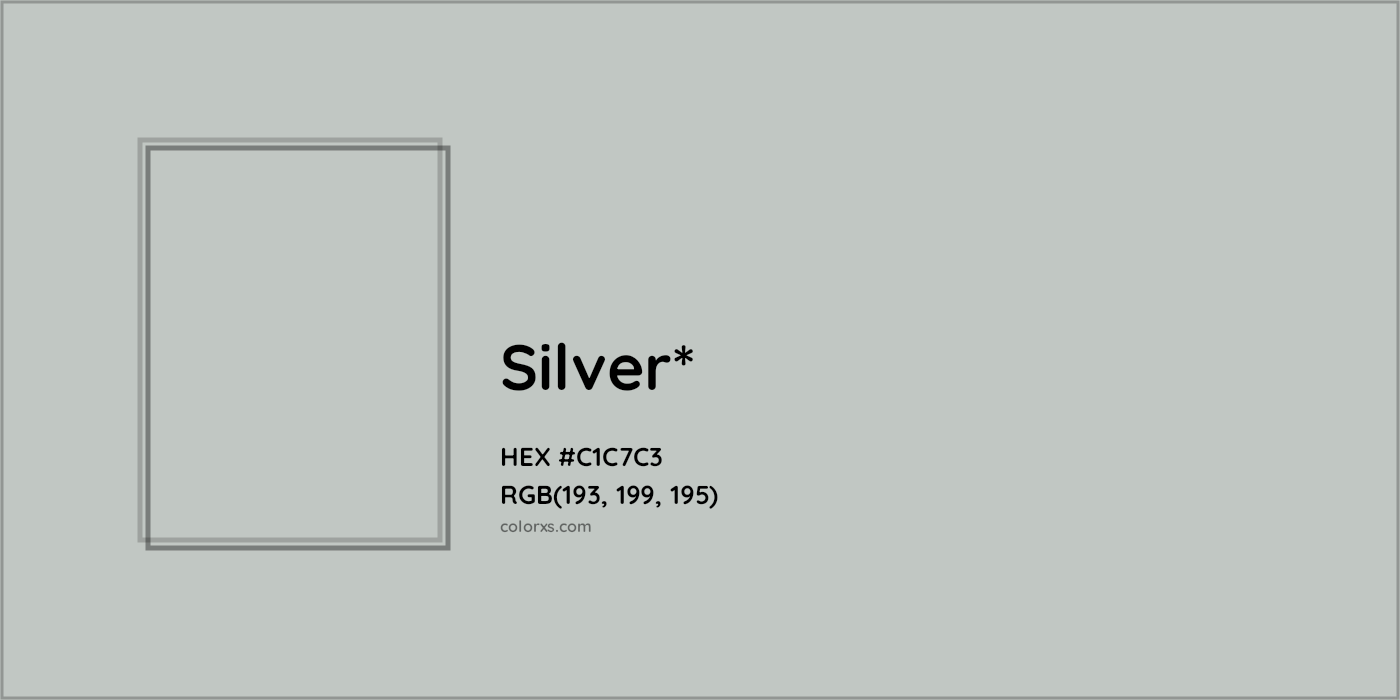 HEX #C1C7C3 Color Name, Color Code, Palettes, Similar Paints, Images