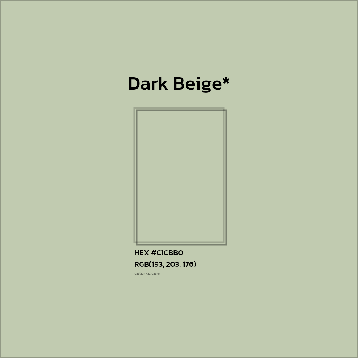 HEX #C1CBB0 Color Name, Color Code, Palettes, Similar Paints, Images