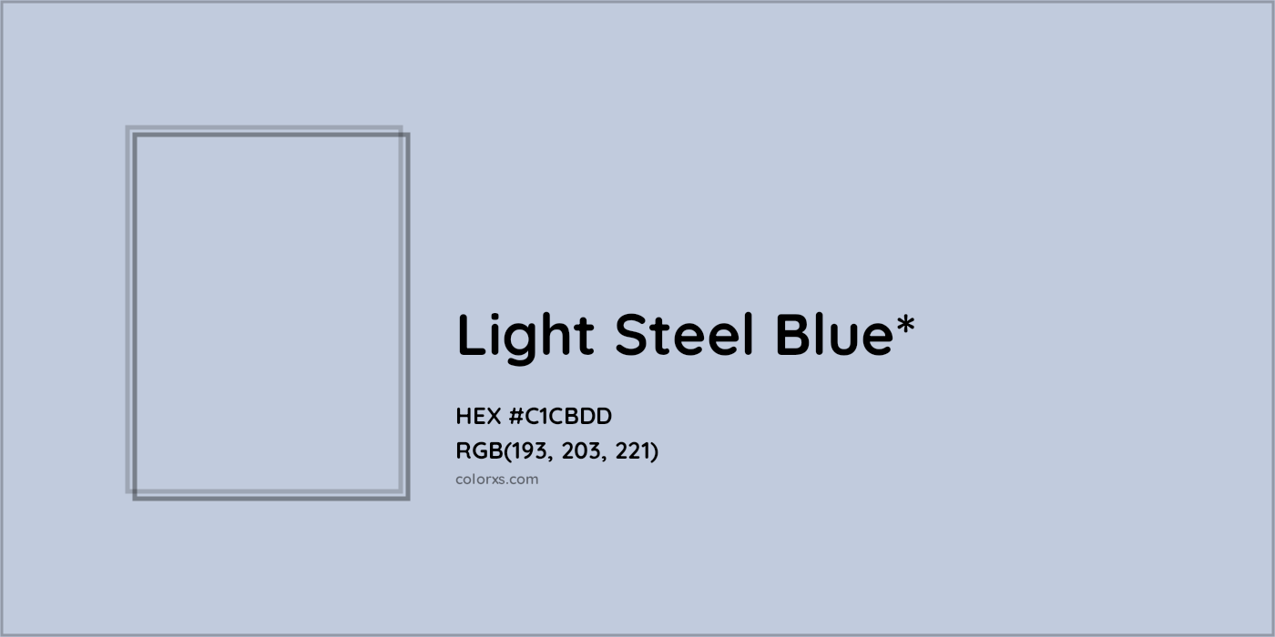 HEX #C1CBDD Color Name, Color Code, Palettes, Similar Paints, Images