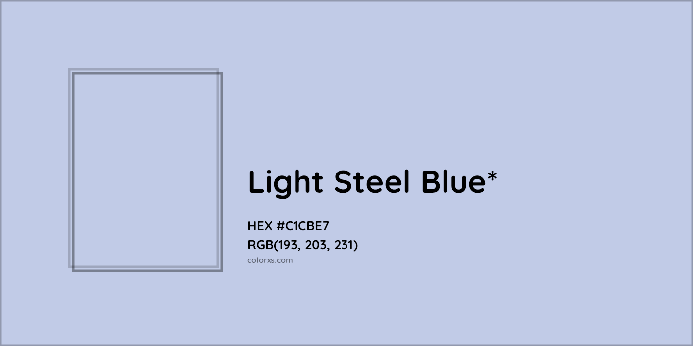 HEX #C1CBE7 Color Name, Color Code, Palettes, Similar Paints, Images