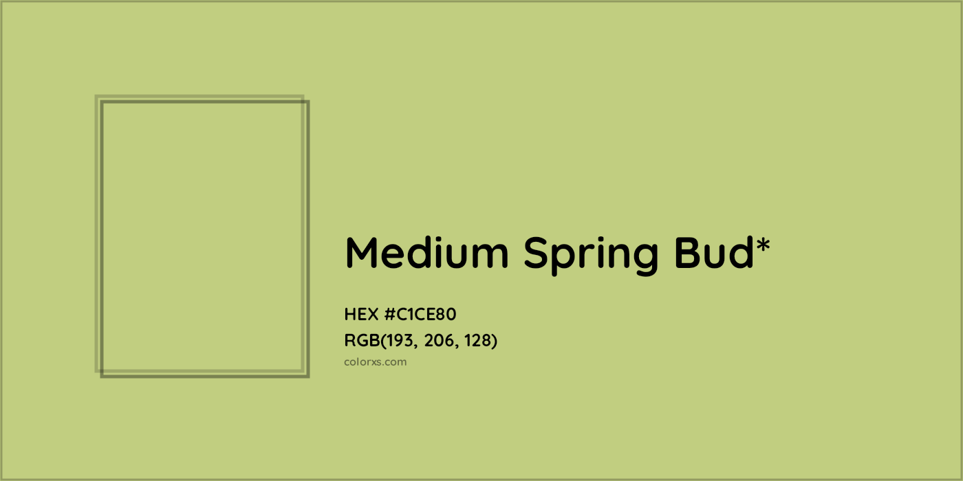 HEX #C1CE80 Color Name, Color Code, Palettes, Similar Paints, Images
