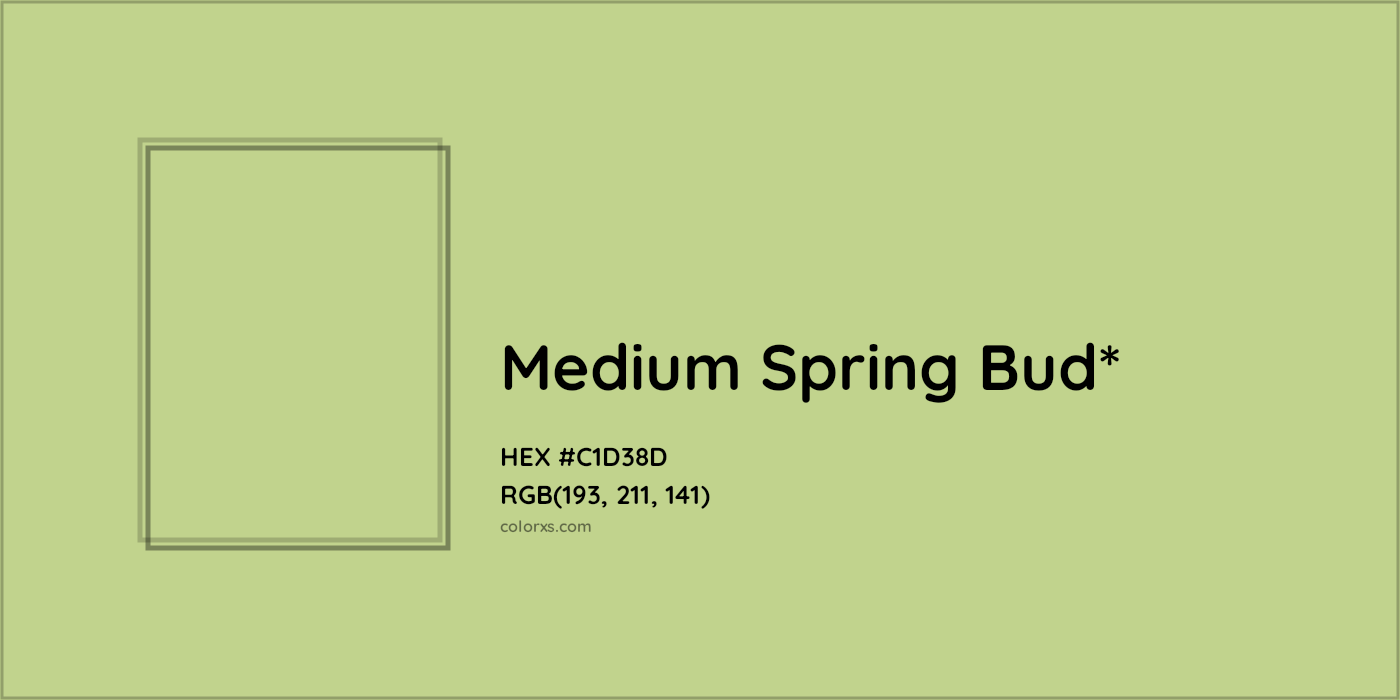 HEX #C1D38D Color Name, Color Code, Palettes, Similar Paints, Images