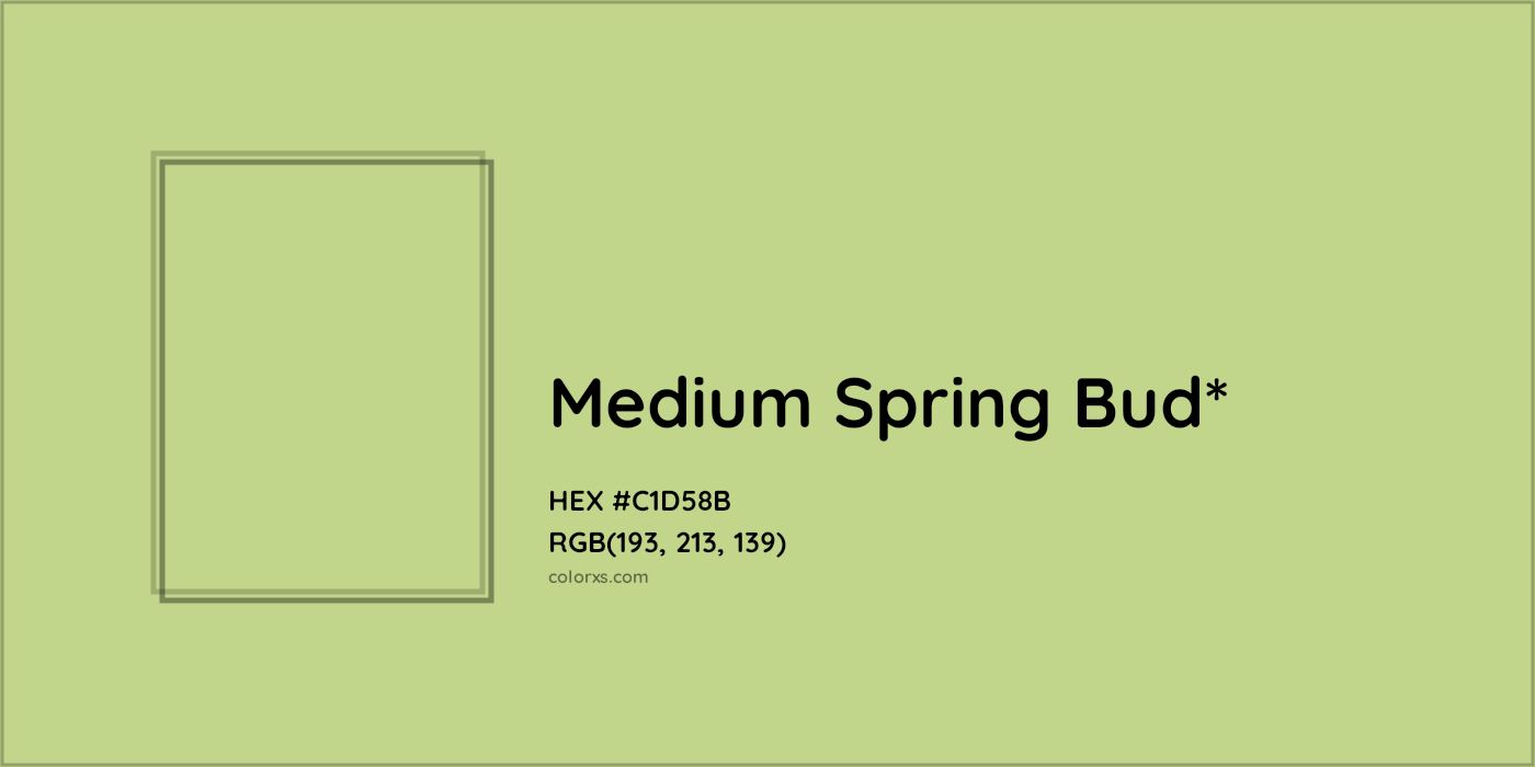 HEX #C1D58B Color Name, Color Code, Palettes, Similar Paints, Images