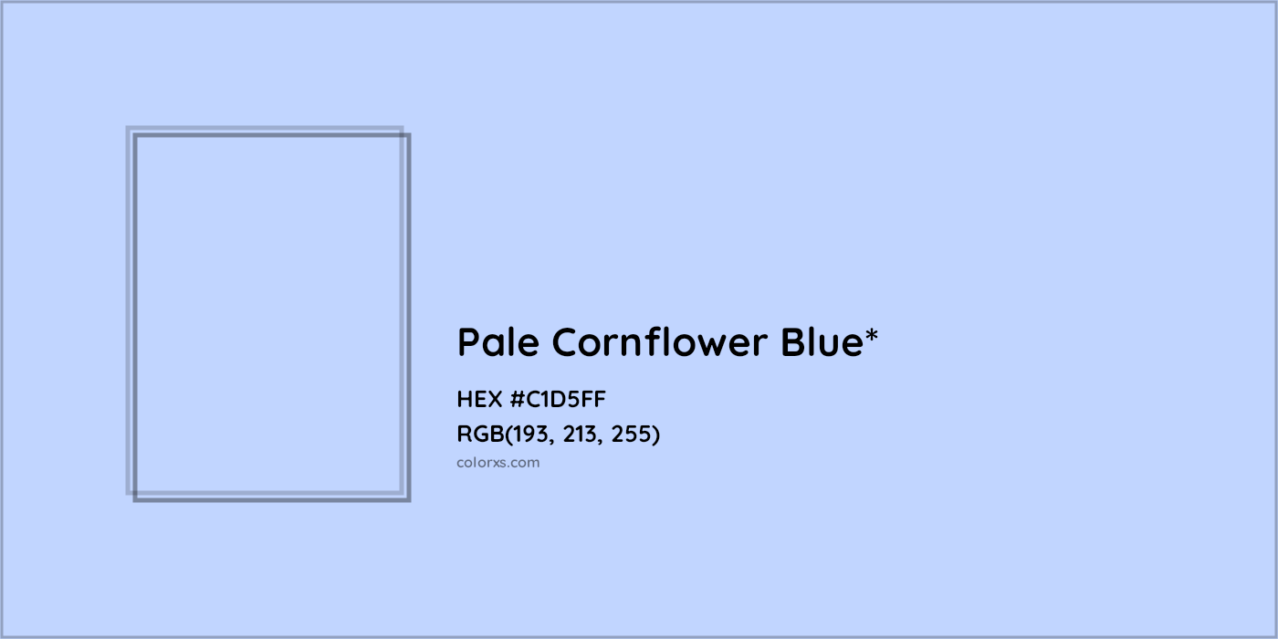 HEX #C1D5FF Color Name, Color Code, Palettes, Similar Paints, Images