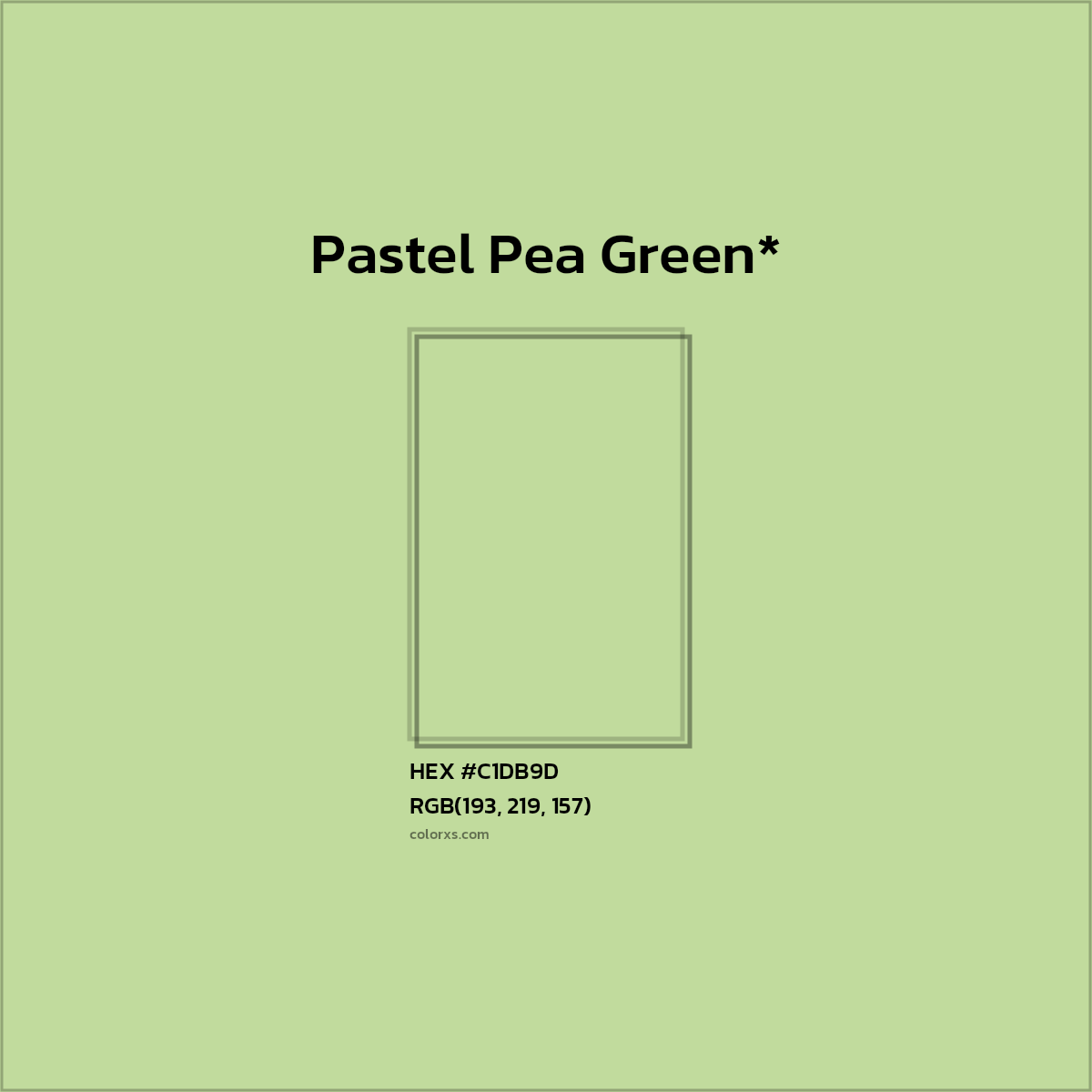 HEX #C1DB9D Color Name, Color Code, Palettes, Similar Paints, Images