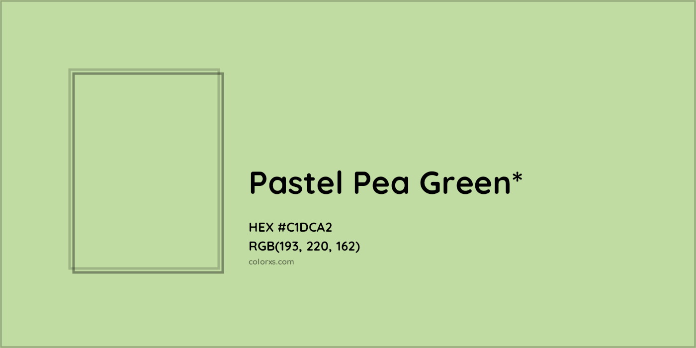 HEX #C1DCA2 Color Name, Color Code, Palettes, Similar Paints, Images