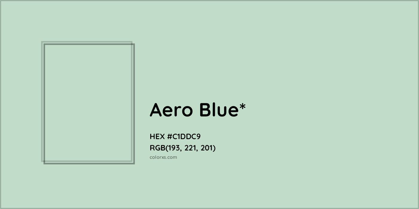 HEX #C1DDC9 Color Name, Color Code, Palettes, Similar Paints, Images