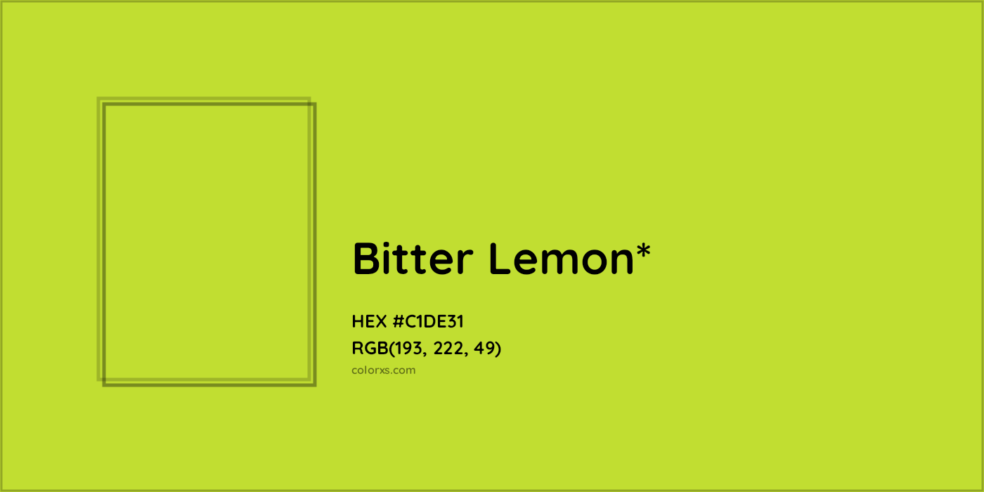 HEX #C1DE31 Color Name, Color Code, Palettes, Similar Paints, Images