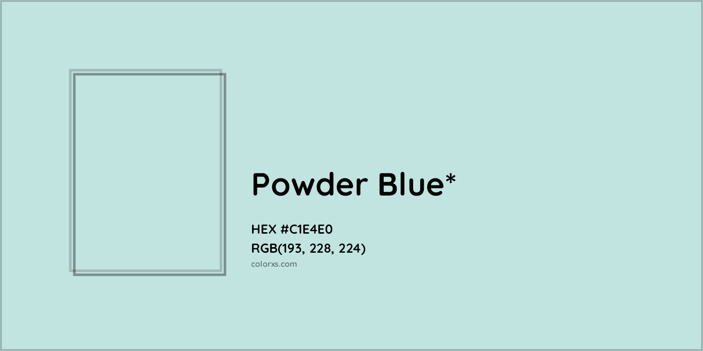 HEX #C1E4E0 Color Name, Color Code, Palettes, Similar Paints, Images