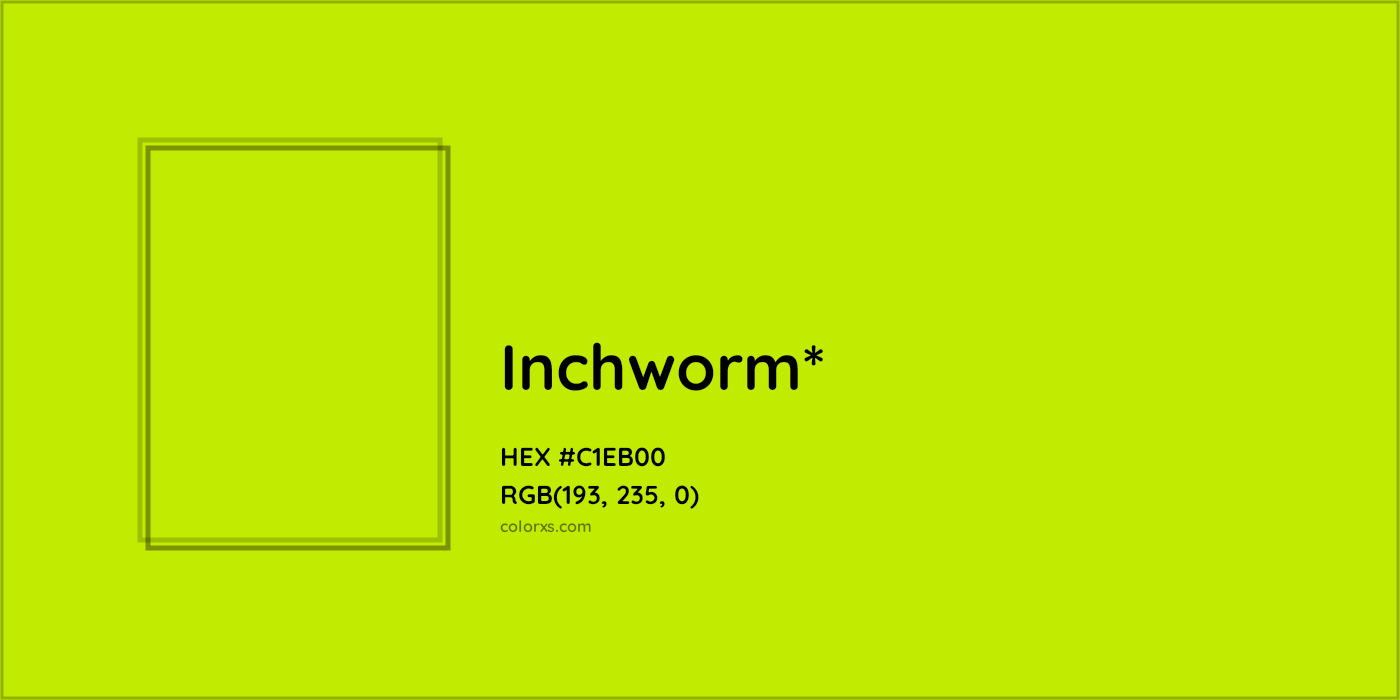 HEX #C1EB00 Color Name, Color Code, Palettes, Similar Paints, Images