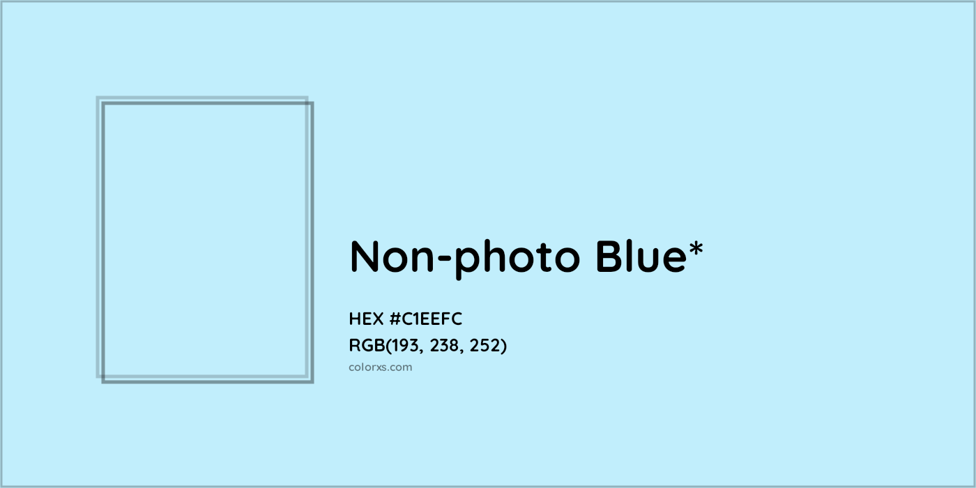 HEX #C1EEFC Color Name, Color Code, Palettes, Similar Paints, Images