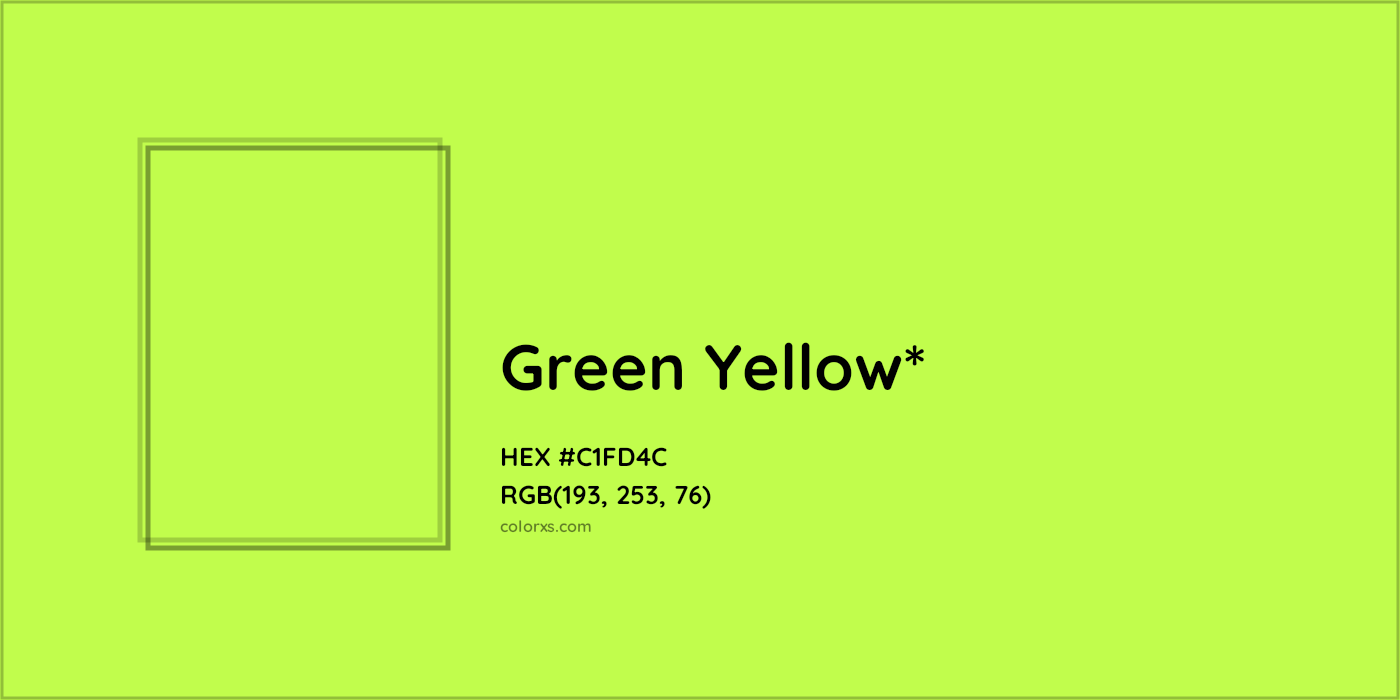HEX #C1FD4C Color Name, Color Code, Palettes, Similar Paints, Images