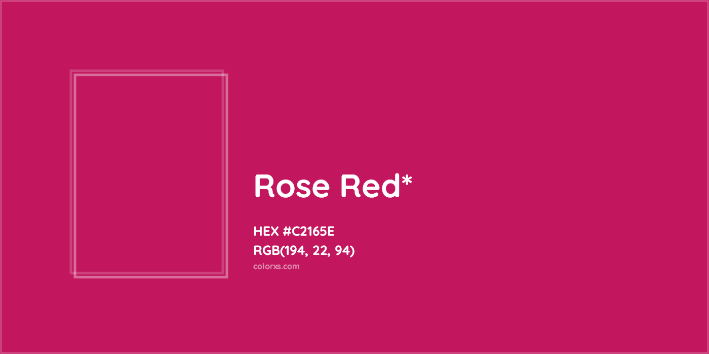 HEX #C2165E Color Name, Color Code, Palettes, Similar Paints, Images
