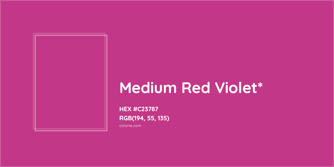 HEX #C23787 Color Name, Color Code, Palettes, Similar Paints, Images