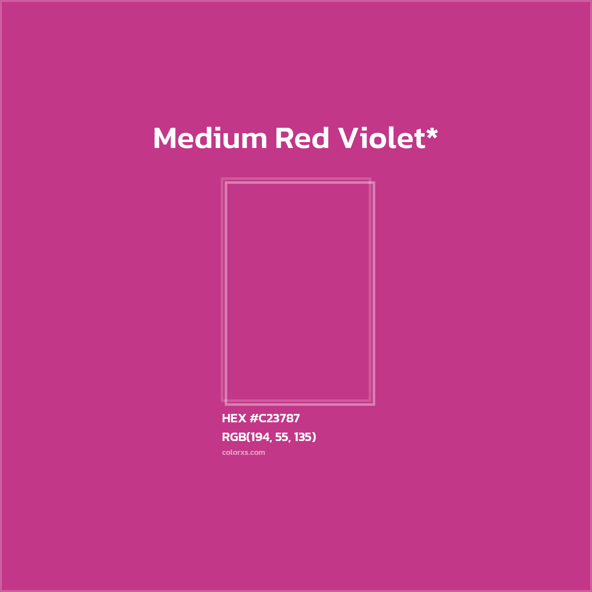 HEX #C23787 Color Name, Color Code, Palettes, Similar Paints, Images